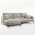 Τριθέσιος Καναπές Γωνία με Ανάκλινδρο Hauz Atlantic Default Title